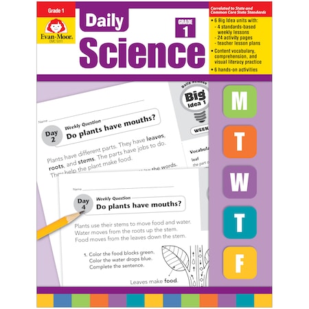 Evan-Moor Daily Science Book, Grade 1 5011